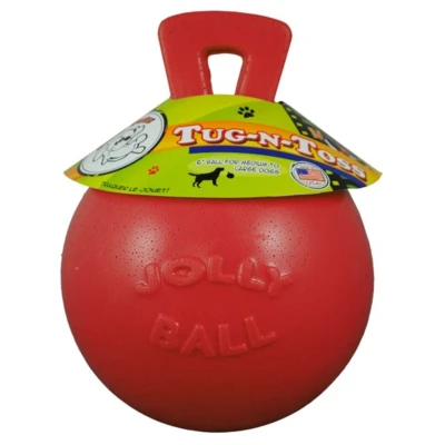 Afbeelding van Jolly Ball Tug n Toss Rood 15cm