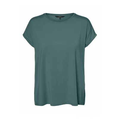 Afbeelding van VERO MODA VMAVA PLAIN SS TOP GA JRS NOOS Dames T shirt Maat XS