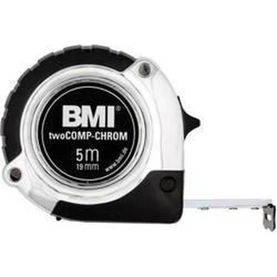 Afbeelding van BMI chrom 475241221 Rolmaat 2 m Staal