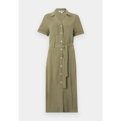 Afbeelding van ONLY Onlsiesta Blousejurk, Dames, Maat: XS, Deep lichen green