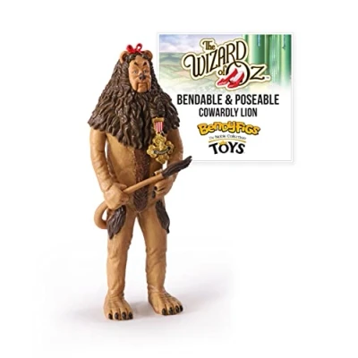 Afbeelding van The Wizard of Oz: Cowardly Lion Bendyfig