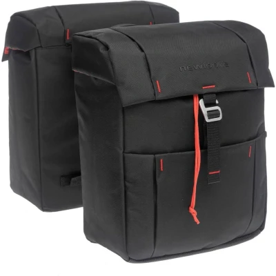 Afbeelding van Dubbele fietstas New Looxs Vigo Double Atran 37 liter 31 x 40 15 cm (2x) zwart