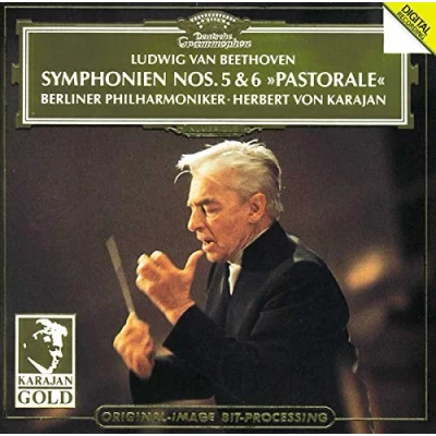 Afbeelding van Berliner Philharmoniker, Herbert Von Karajan Beethoven: Symphony Nos. 5 &amp; 6 (CD)