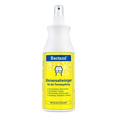 Afbeelding van Bactazol Universele reiniger 500 ml met frisse citrusgeur voor honden, katten, kleine dieren en vogels