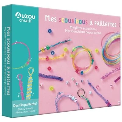 Image de Mon coffret d&#039;artiste mes scoubidous à paillettes