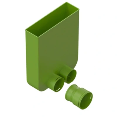 Afbeelding van Ubbink AE48C vloerrooster adapter 0188609