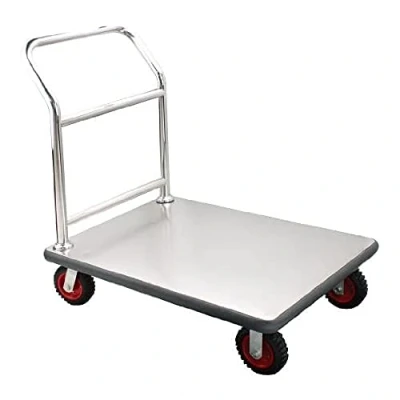 Afbeelding van Transportwagen RVS tot 150kg 60x90cm
