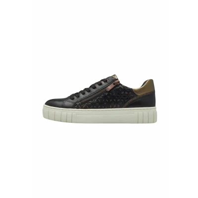 Afbeelding van Marco Tozzi Sneakers laag, Dames, Maat: 39, Mocca comb Kunststof