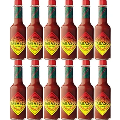 Afbeelding van Tabasco Habanero Pepper Saus, 12 x 60 ml