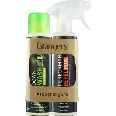 Afbeelding van Grangers Down Wash + Performance Repel Plus Spray Eco Twin Pack Onderhoud artikelen voor kleding