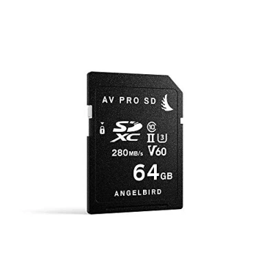 Afbeelding van Angelbird Geheugenkaart AVpro SDXC UHS II V60 64GB