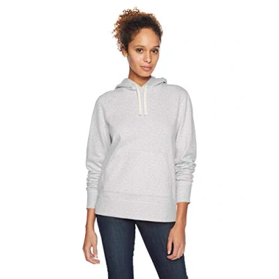 Image de Amazon Essentials Sweat à capuche en polaire (disponible grande taille) Women&#039;s, Gris Clair Chiné, S