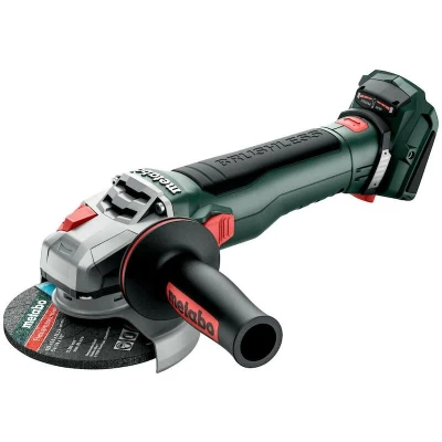 Afbeelding van Metabo WB 18 LT BL 11 125 Quick 613054850 Haakse accuslijper mm Brushless, Zonder accu, lader, Incl. accessoires V