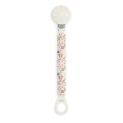 Afbeelding van Suavinex, fopspeenclip van Tisu, met clip en siliconen plaat, fopspeenhouder voor baby&#039;s + 0 maanden, Wonder Wonderland, Floral