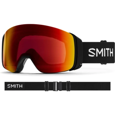Afbeelding van Smith 4D Mag skibril zwart
