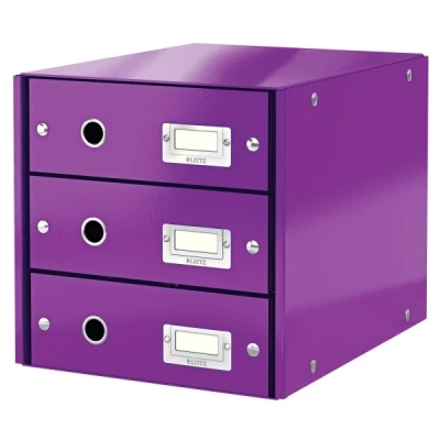Image de Bloc de classement Leitz Click&amp;Store 3 tiroirs