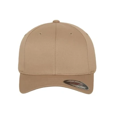 Afbeelding van Flexfit Wooly Combed Baseball Cap Unisex Kaki, S M
