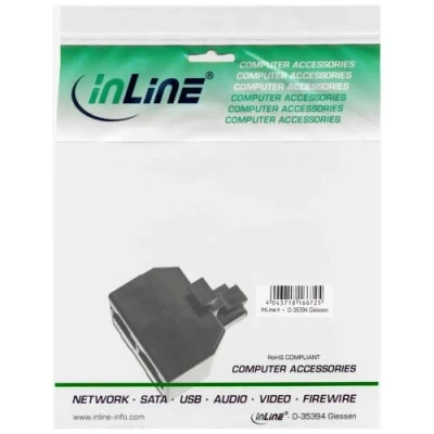 Image de Distributeur ISDN 1x RJ45 mâle à 2x fem. sans résistance de pull up