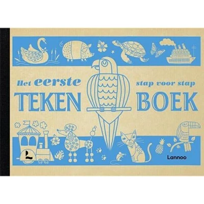 Afbeelding van Uitgeverij lannoo het eerste stap voor tekenboek