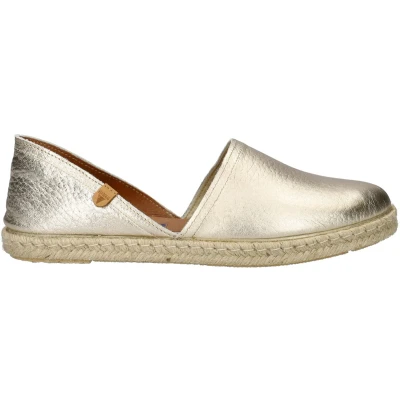 Afbeelding van Verbenas Carmen Nucleo Espadrilles, Dames, Maat: 42, Gold Leer