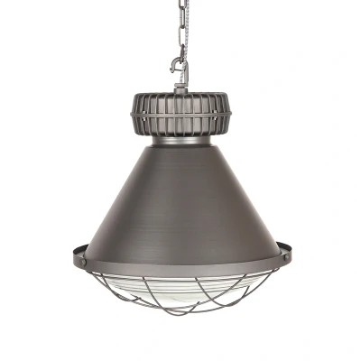 Afbeelding van Hanglamp Duisburg Burned Steel Metaal