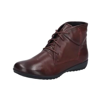 Afbeelding van Josef Seibel NALY 09 VeterbootsHoge sneakersDames veterschoenenHalf hoge schoenen Kleur: Bruin Maat: 42