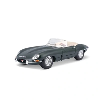 Afbeelding van Bburago 18 12046 Gold Collezione 1:18 Jaguar E Cabriolet 1961 groen