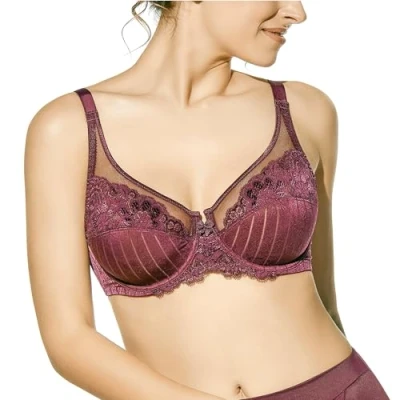 Image de Selene Soutien gorge avec armatures et non rembourré pour femme, modèle MARILUZ. Maintien naturel, confort élégance au quotidien.