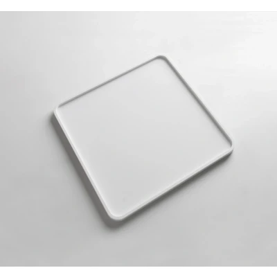 Afbeelding van Solid S dienblad Surface vierkant mat wit 25 x 1,2 cm 1208832662