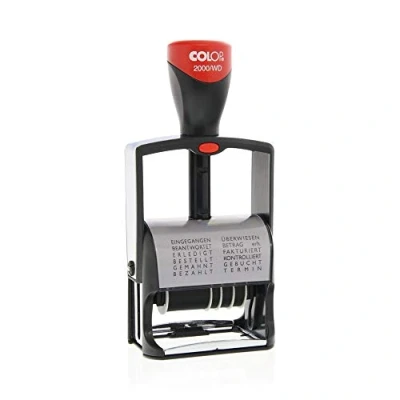 Afbeelding van colop statief wortbandstempel classic line 2000 wd met datum