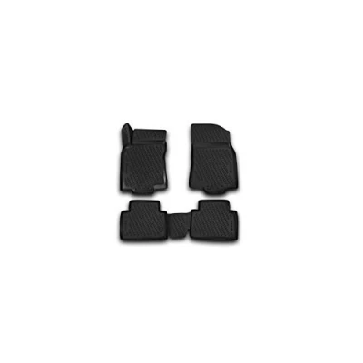 Afbeelding van Element 4 delige set hoogwaardige 3D rubberen vloermatten voor Nissan X Trail, Mk3 III, 2013 2023, delig
