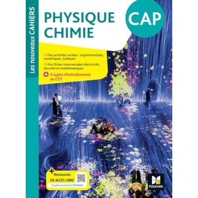 Afbeelding van LES NOUVEAUX CAHIERS PHYSIQUE CHIMIE CAP LIVRE ELEVE