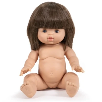 Afbeelding van Minikane babypop met slaapoogjes chloé 34 cm
