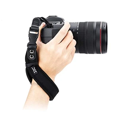 Afbeelding van Neopreen camera polsband Quick Release DSLR handriem, Nylon vislijn stijl