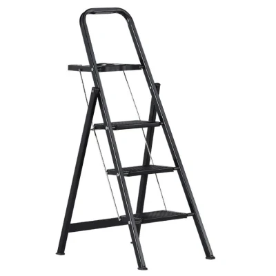 Afbeelding van Altrex huishoudtrap Giant Total Black 3 treden
