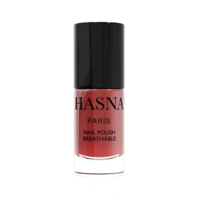 Image de Hasna Paris Vernis à Ongles Halal Éco Responsable Brillance et Longue Tenue Facile appliquer 6ml (CERISE)