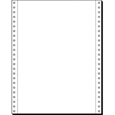 Afbeelding van SIGEL 12237 listingpapier, microgeperforeerd, 30,5 x 240 mm, 70 g/m², 2000 vellen