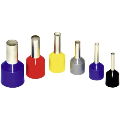 Afbeelding van Vogt Verbindungstechnik 490712ks Adereindhulzen 6 mm² Deels geïsoleerd Geel 100 stuk(s)