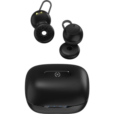 Afbeelding van Headphones with Microphone Celly AMBIENTALBK Black