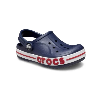 Afbeelding van Crocs Toddler Bayaband Clogs voor kinderen, Maat: 19/20, Navy Kunststof