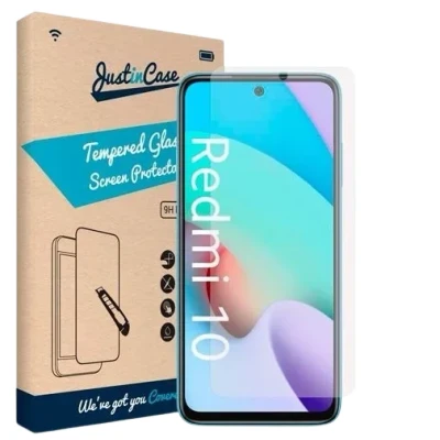 Afbeelding van Just in Case Gehard Glas Clear Screenprotector Xiaomi Redmi 10/10 (2022)