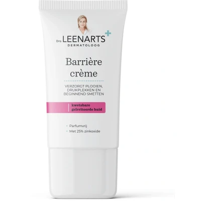 Afbeelding van Drs Leenarts Beschermende Barrière Crème Huidverzorging Zalf Rode huid Parfumvrij 50ml