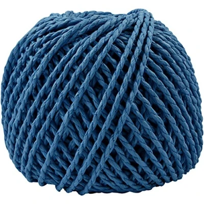 Afbeelding van Garen Weaving Paper 3 Mm Blauw 40 Meter Per Bol