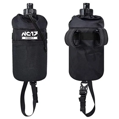 Afbeelding van NC 17 Connect Storage Bag Stem Bag, stuurtas fietstas opbergtas voor waterfles, levensmiddelen, camera enz. nylon zwart