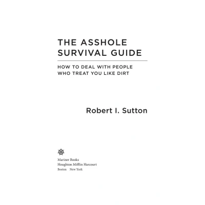 Afbeelding van The Asshole Survival Guide