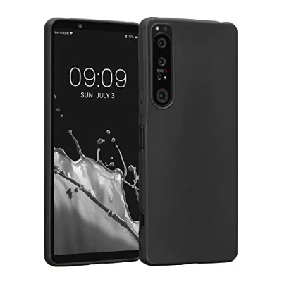 Afbeelding van kwmobile telefoonhoesje geschikt voor Sony Xperia 1 IV Hoesje smartphone Back cover in zwart