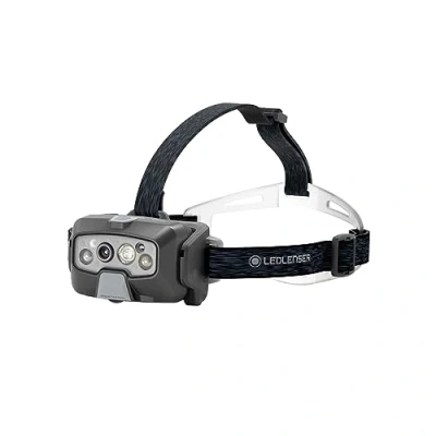 Image de Lampe frontale avec faisceau lumineux adaptatif HF8R Core Ledlenser