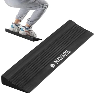 Afbeelding van Navaris slant board van EVA 70 x 16 cm Voor squats en stretching 15 graden hoek