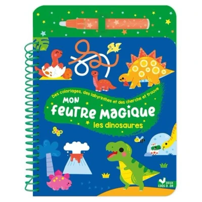 Image de Mon feutre magique dinosaures avec à réservoir d&#039;eau