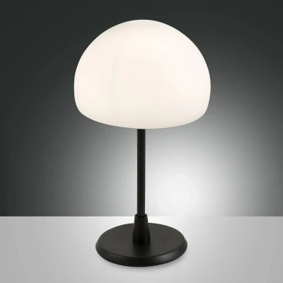 Afbeelding van LED tafellamp Gaia met touchdimmer, zwart